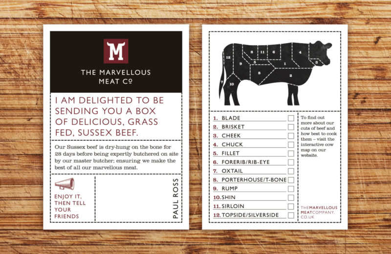 The Marvellous Meat Co flyer