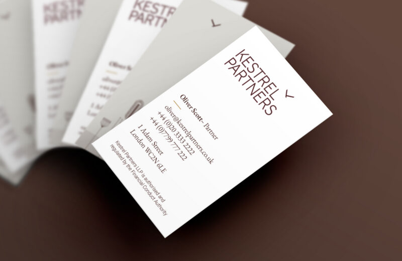 Kestrel Business Cards